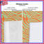 Rideaux orange, voilages et voilages à motif de vagues orange - 1 panneau-1557329035-1557329032