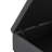 Gabbie 36"W Upholstered Polyester Linen Contemporary Square Lift-Up Coffee Table Storage Ottoman with Hidden Storage