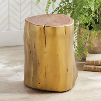 Tabouret de jardin en bois massif