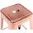 Kohki 24" Counter Stool Metal Bar Stools Counter Height Barstools Backless Indoor/Outdoor Bar Stools Kitchen Counter Stools Chairs(Set of 4)-1521817821-1374314692