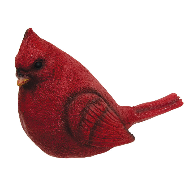 Cardinal géant en résine