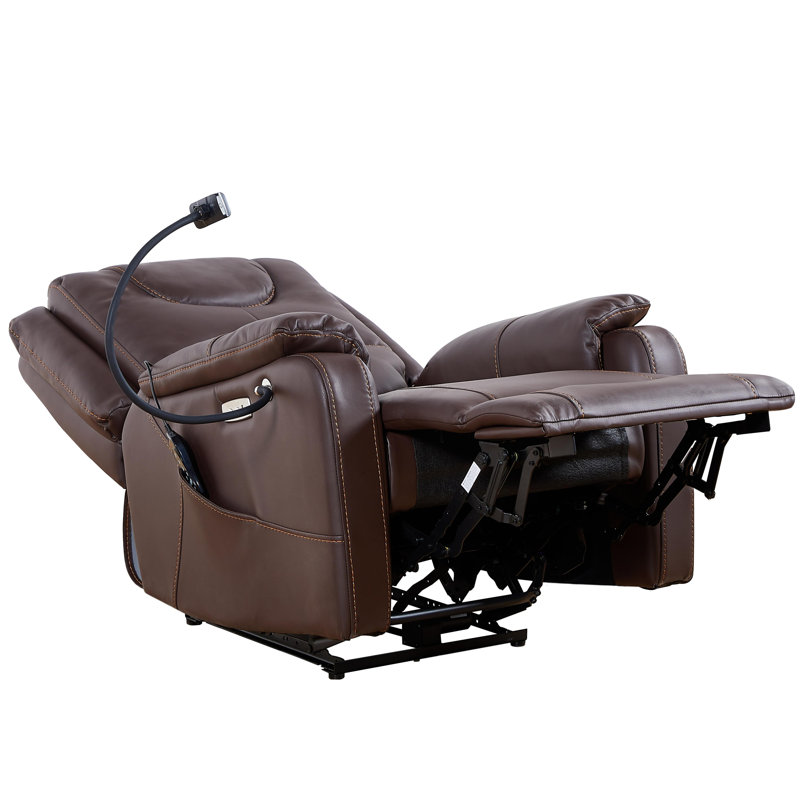 Fauteuil inclinable électrique Zero Gravity, Brun