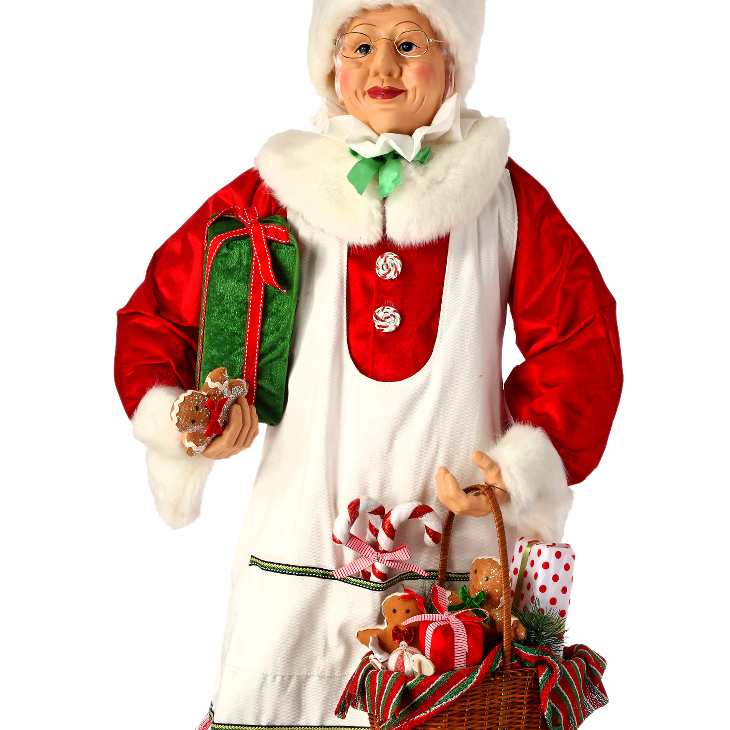 Christmas Bag Toppers (From the Kitchen of Mrs Claus) - 6.5 inch wide