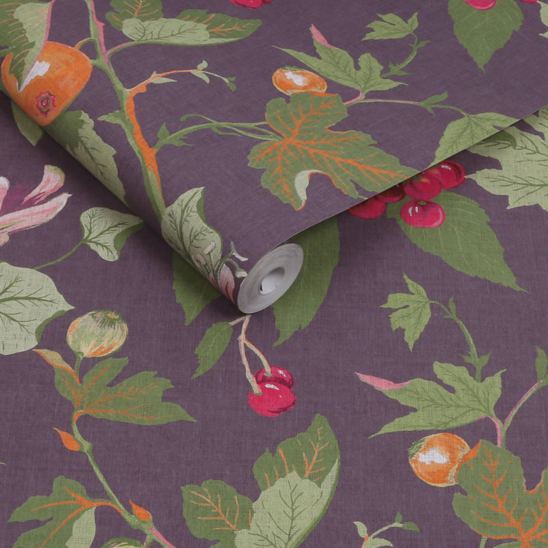 Graham & Brown Craftwork Trail Day Wallpaper, Purple
