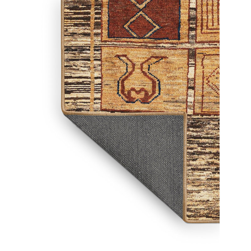 Abstract Indoor Rug, Rectangle 7' x 10'