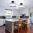 Crystal Semi Flush Mount Ceiling Light Fixture