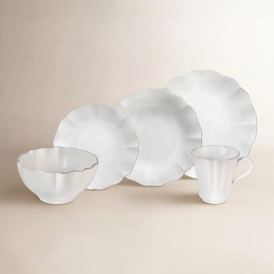 Rosa Hand-Painted Dinnerware Set