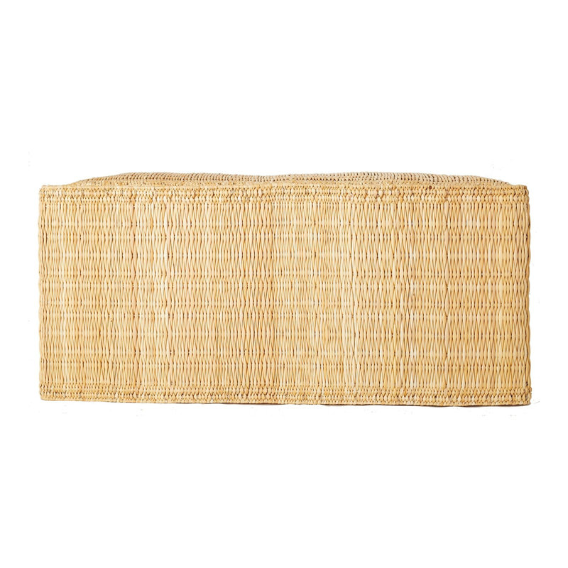 Woven Upholstered Bench
