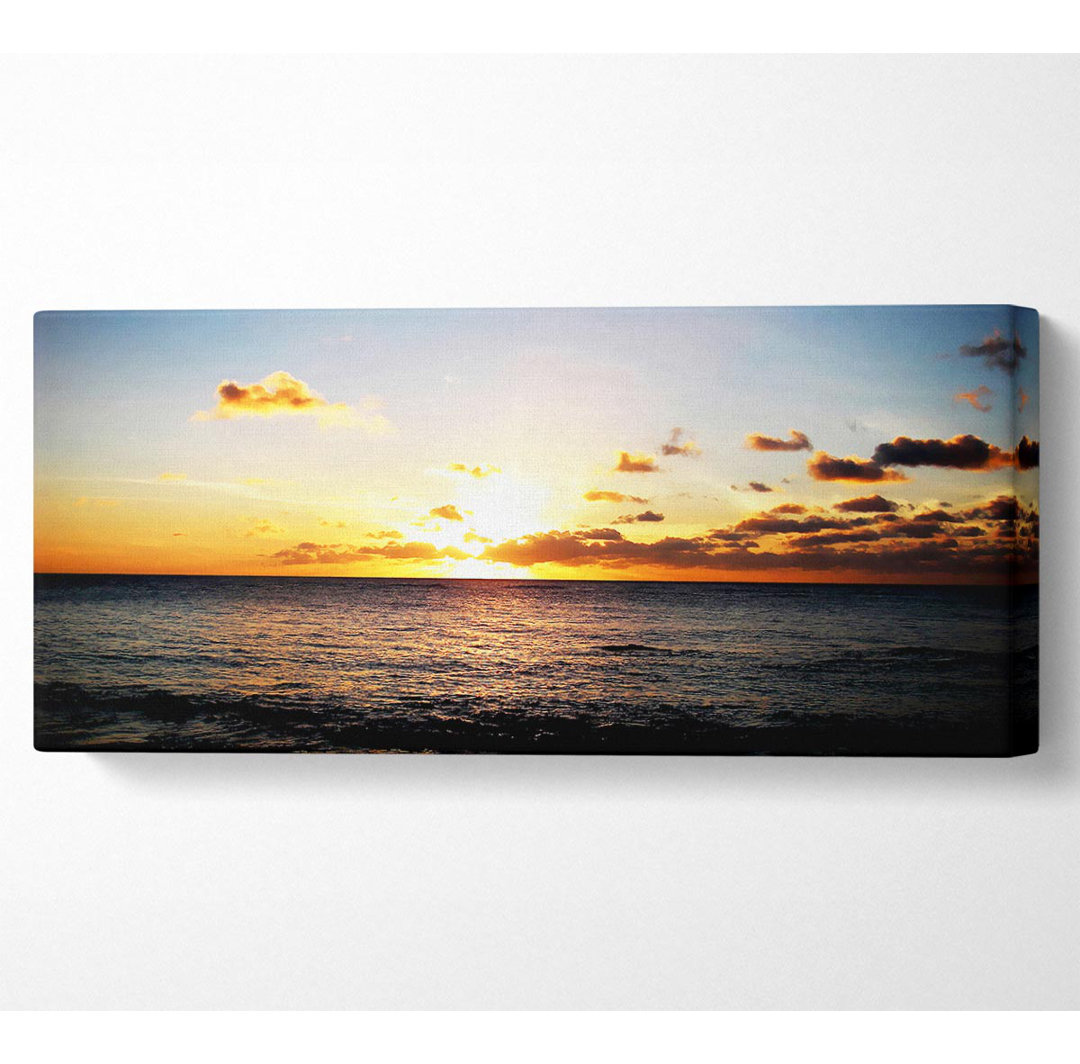 Ocean Daybreak Panoramaleinwand