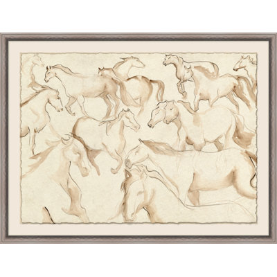 Roaming Herd 1 Print