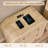 Fluted Panel 3-drawer Dresser Bedroom Storage Organizer With Metal Handles-1904270316