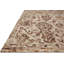 Tapis crème / brun en laine crocheté à la main Angli-870908065