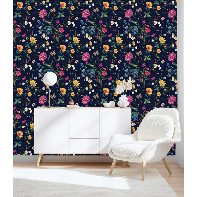 Carreau de papier peint l 25 po, L 2,09 pi x L 10,42 pi