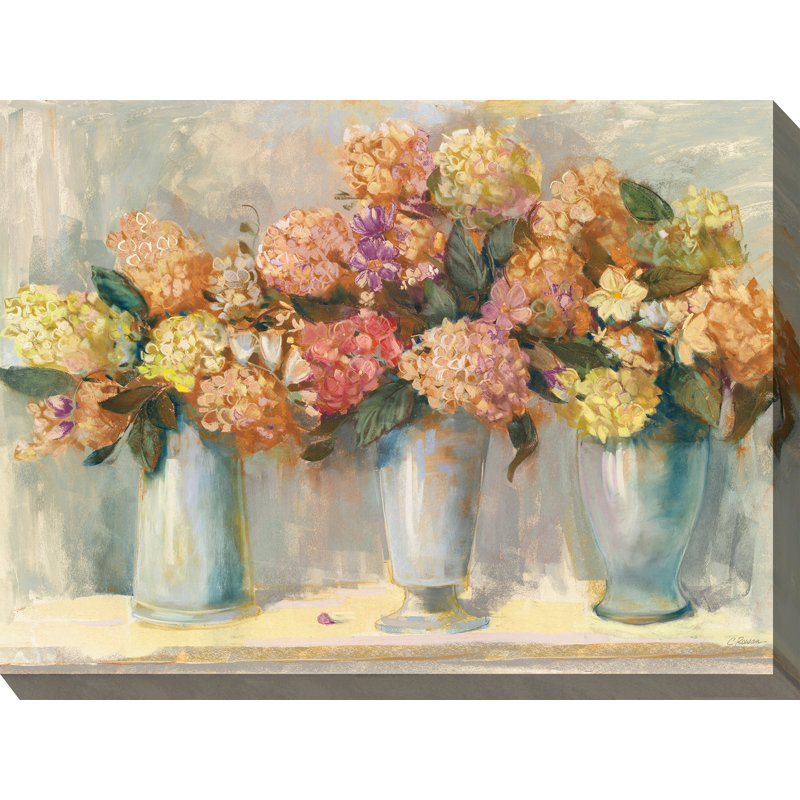 Art extérieur hortensias épicés