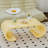 Cream omelet end table-110543361