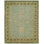 Shad Wool Oriental Area Rug in Mineral Blue/Bark/Ivory