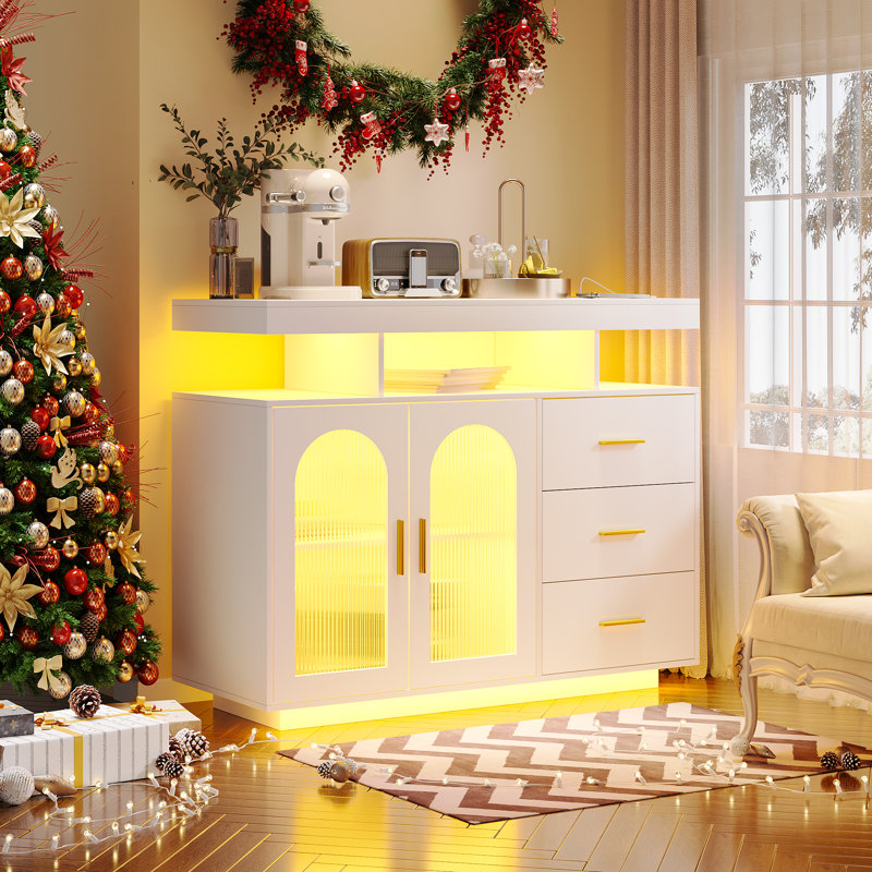 100cm Sideboard, White
