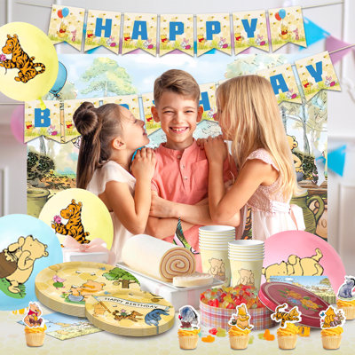 Cute Winnie Birthday Decorations
