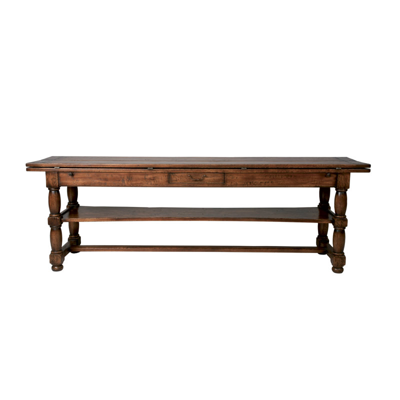 Console en bois massif 96,4566 po Venerie