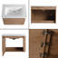 Ensemble de meuble-lavabo simple 28 po avec plateau en céramique Narnby-277293095-299870611