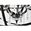 Lustre de globe 5 lumières façon bougie style bougie Svante-22858611-22858612