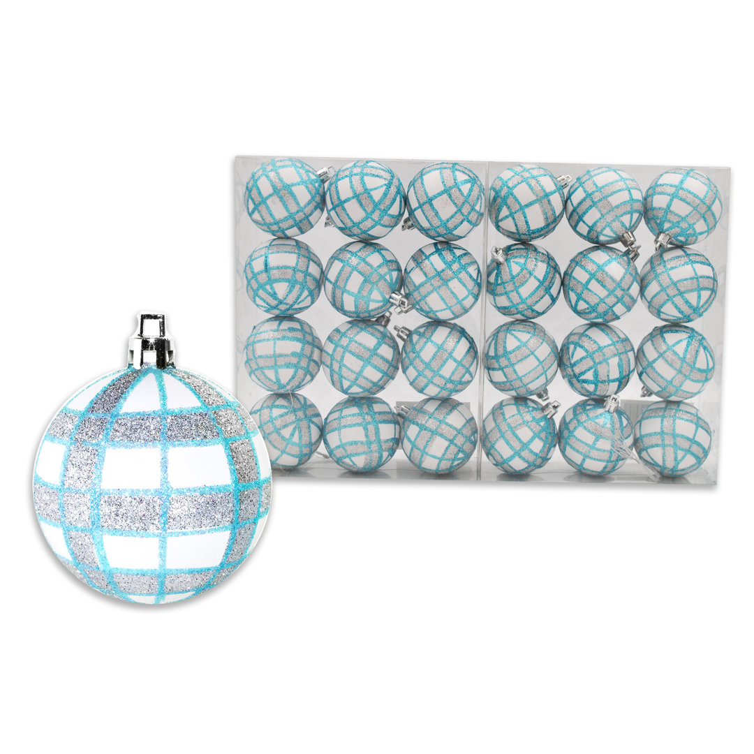 2'' Ornaments Shatterproof Ball Ornament (Set of 24) The Holiday Aisle® 