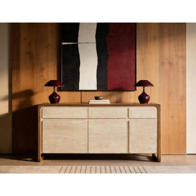 Console 3 tiroirs et 3 portes Evoke