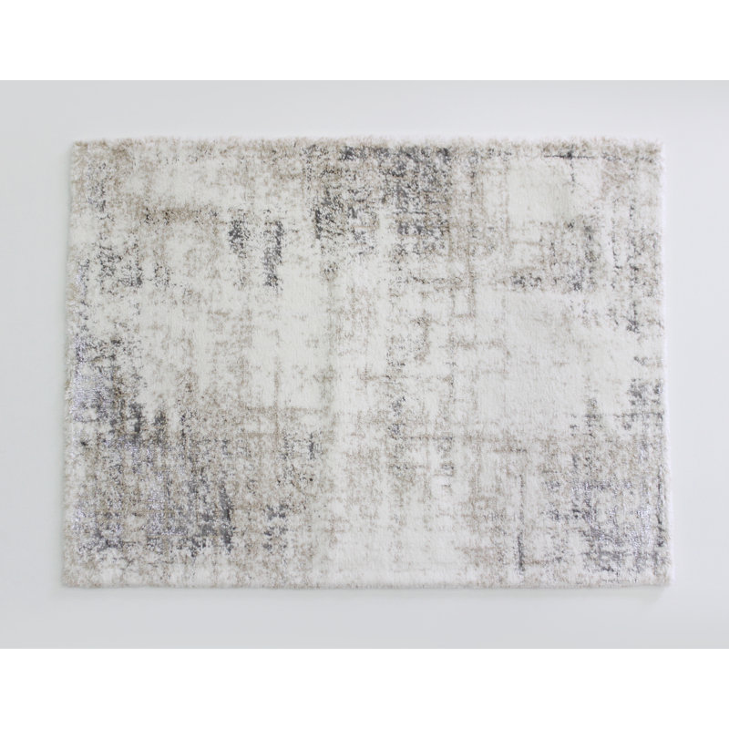 Torian, Silver/Tan, Single - 36" L x 24" W