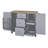 Durable Rolling Kitchen Island with Slide-Out Shelves and Ample Storage, Perfect for Modern Kitchens and Small Spaces.-1704134241