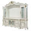 Meuble audio-vidéo picard, finition perle antique