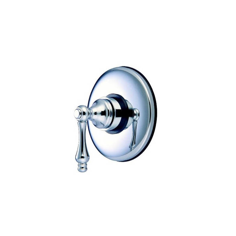 Wall Volume Control Valve Shower Faucet Trim, Polished Chrome