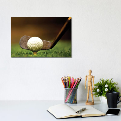 Iron Gold Grass - Print on Canvas