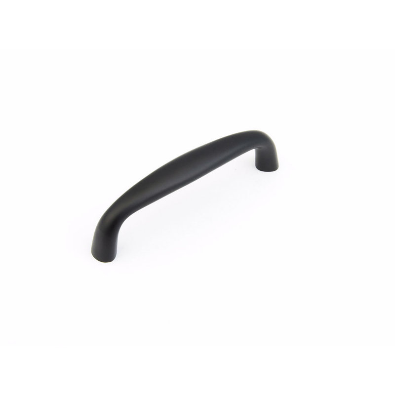 Schaub Traditional Cabinet Pull Centre to Centre, Flat Black, 3