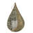 Lattice Tear Drop Votive Candle Holder