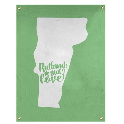 Tapisserie murale rutland vermont love