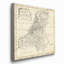 « map of the néerlandaise »-impression sur toile tendue-350865246