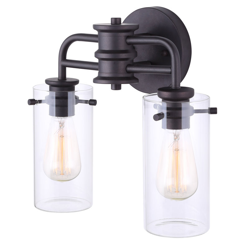 Marquette 2 - Light Dimmable Vanity Light, Oil Rubbed Bronze