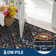 Machine Washable Area Rugs Floral Print Accent Carpet with Non-Slip Backing, Stain-Resistant Farmhouse Floor Cover, Soft Low Pile Indoor Mat for Bedroom, Kitchen, Office
