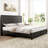 Marro Farmhouse Overlapped Wood Platform Bed-2088410054-2088410053