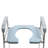 Adjustable Raised Toilet Seat with Cushion