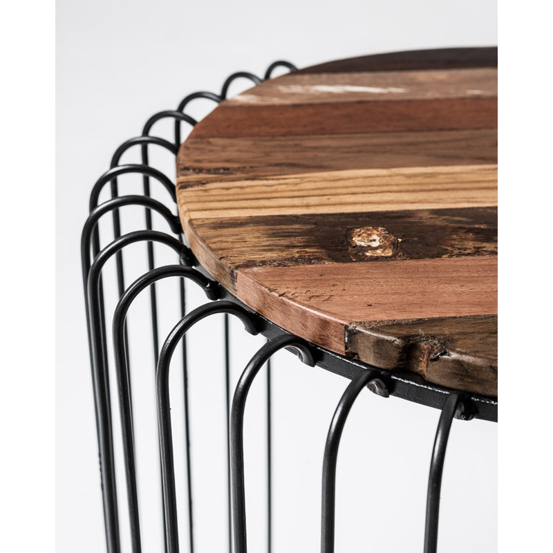 Dmarion Solid Wood Top Coffee Table