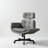 Cross-Legged Office Chair With Adjustable Armrests, Seat Height & Removable Headrest-1538526801