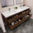 Azden 70.6" Wall-Mounted Double Bathroom Vanity Set-821701423