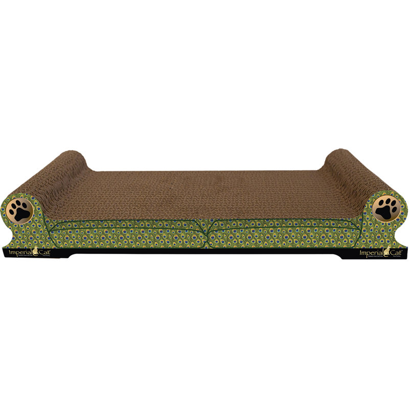 Clabaugh Scratching Post, Peacock, Yes