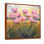 Pivoines par le champ d'or I - pivoines, art mural large