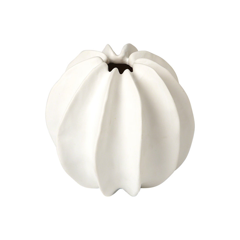 White Sea Star Vase