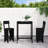 Netrapal 17 Stories Bar Set with Wood Frame and Solid Wood Outer Material-1608136835