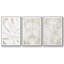 Ensemble de 3 pièces encadrées sur toile Linen Tropical Silhouette I-97811955-97811952