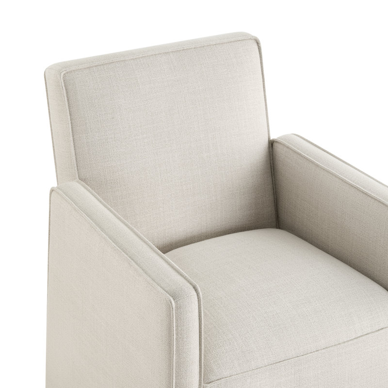 Ensemble de 2 fauteuils à roulettes Henley, Lin Effie