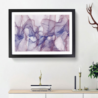 Gentle Movement in Abstract - Framed Print